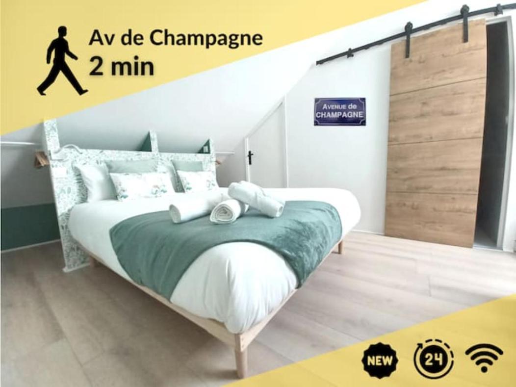 #Seasons. 2' From Av Champagne. Design Cocoonig. New Daire Épernay Dış mekan fotoğraf